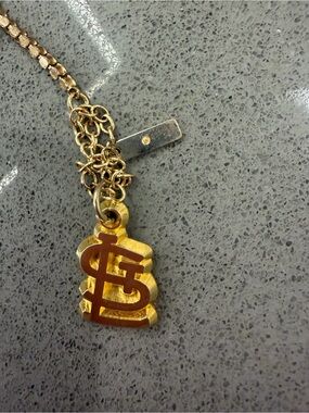 Gold-tone Licensed Character Charm Pendant